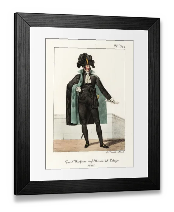 Framed Print : Ceremonial uniform of French Judicial Officers, 1810 Framed Print : Ceremonial uniform of French Judicial Officers, 1810