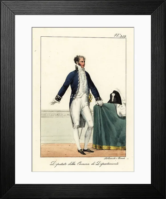 Framed Print : Member of the Chamber of Deputies of Departments, 1815 Framed Print : Member of the Chamber of Deputies of Departments, 1815