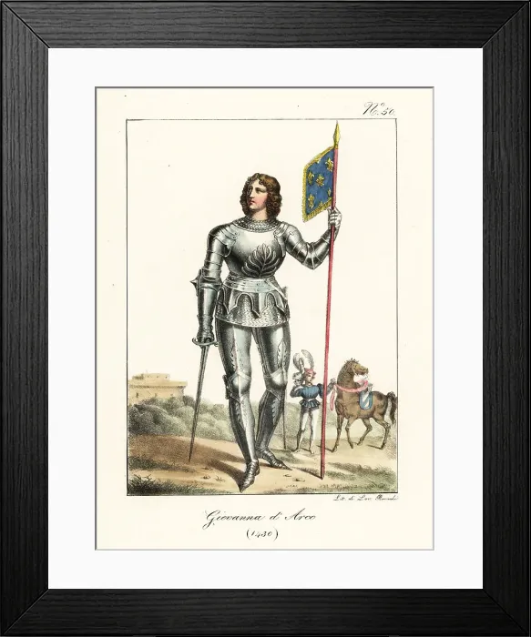 Framed Print : Joan of Arc, 1430 Framed Print : Joan of Arc, 1430