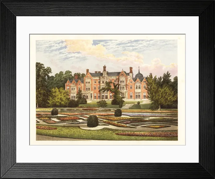 Framed Print : Sandringham House, Norfolk, England Framed Print : Sandringham House, Norfolk, England