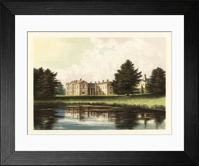 Framed Print : Compton Verney. House, Warwickshire, England Framed Print : Compton Verney. House, Warwickshire, England