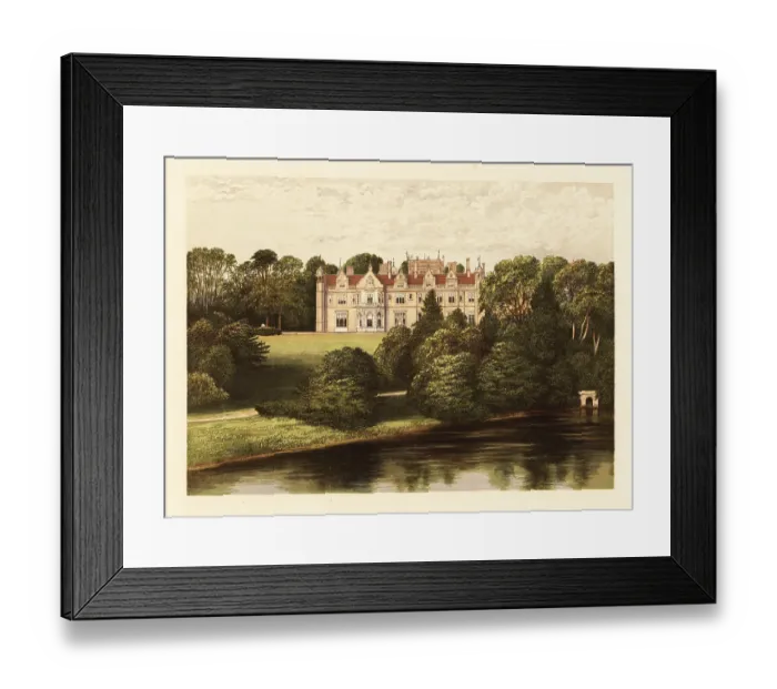 Framed Print : Keele Hall, Staffordshire, England Framed Print : Keele Hall, Staffordshire, England