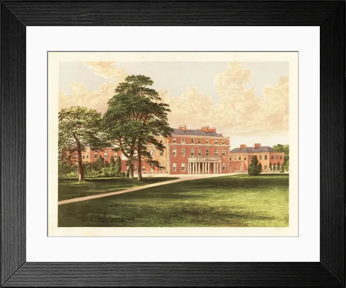 Framed Print : Trafalgar House, Wiltshire, England Framed Print : Trafalgar House, Wiltshire, England