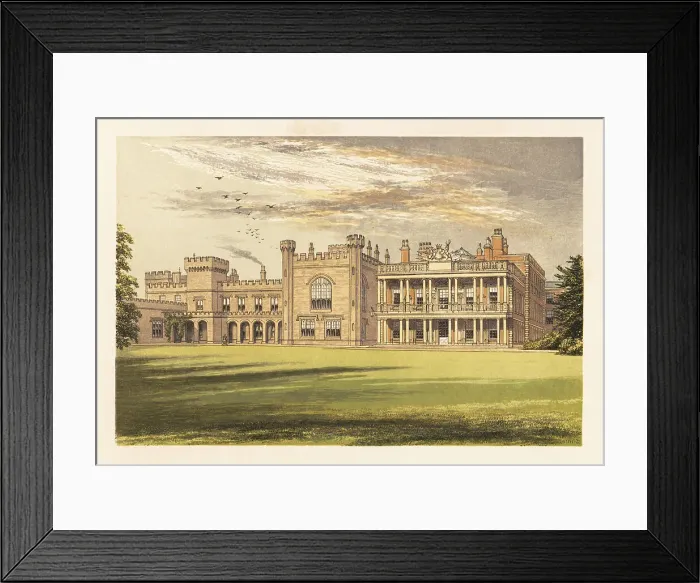 Framed Print : Knowsley Hall, Lancashire, England Framed Print : Knowsley Hall, Lancashire, England
