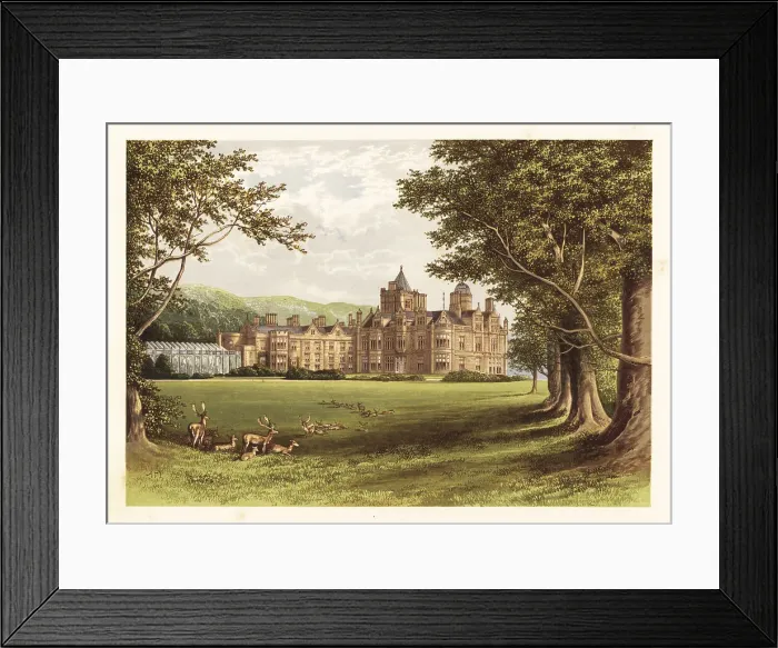 Framed Print : Holker Hall, Lancashire, England Framed Print : Holker Hall, Lancashire, England