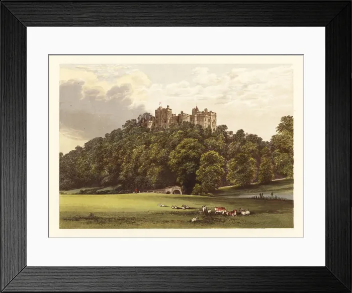 Framed Print : Dunster Castle, Somersetshire, England Framed Print : Dunster Castle, Somersetshire, England