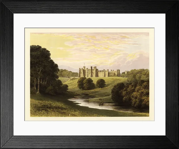 Framed Print : Brancepeth Castle, County Durham, England Framed Print : Brancepeth Castle, County Durham, England