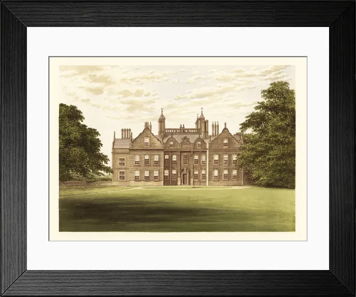 Framed Print : Willesley Hall, Leicestershire, England Framed Print : Willesley Hall, Leicestershire, England