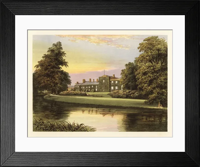 Framed Print : Netherhall, Cumberland, England Framed Print : Netherhall, Cumberland, England