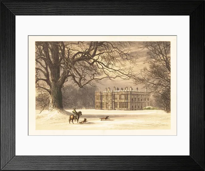 Framed Print : Howsham Hall, Yorkshire, England Framed Print : Howsham Hall, Yorkshire, England