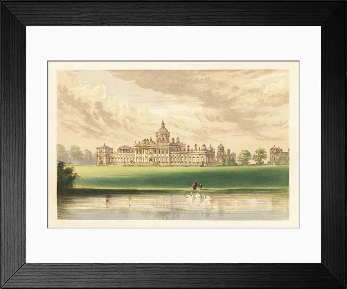 Framed Print : Castle Howard, Yorkshire, England Framed Print : Castle Howard, Yorkshire, England