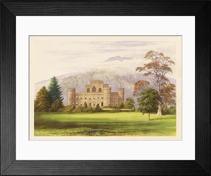 Framed Print : Inverary Castle, Argyll, Scotland Framed Print : Inverary Castle, Argyll, Scotland