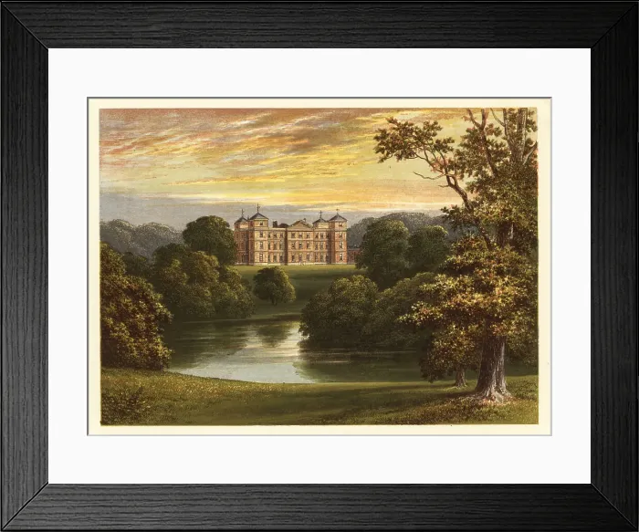Framed Print : View of Kimberley Hall, Norfolk, England Framed Print : View of Kimberley Hall, Norfolk, England