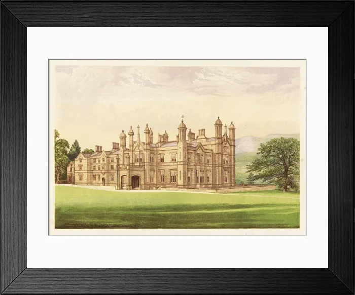 Framed Print : Glanusk Park, Brecknockshire, Wales Framed Print : Glanusk Park, Brecknockshire, Wales