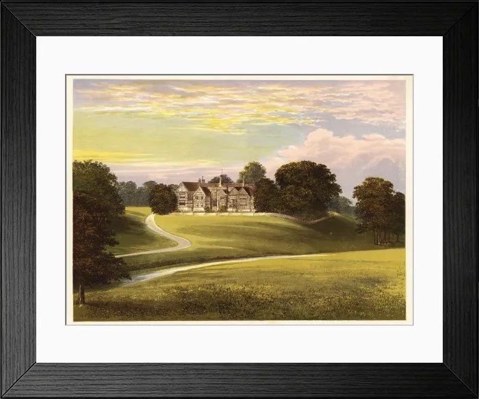 Framed Print : Bramhall Hall, Lancashire, England Framed Print : Bramhall Hall, Lancashire, England