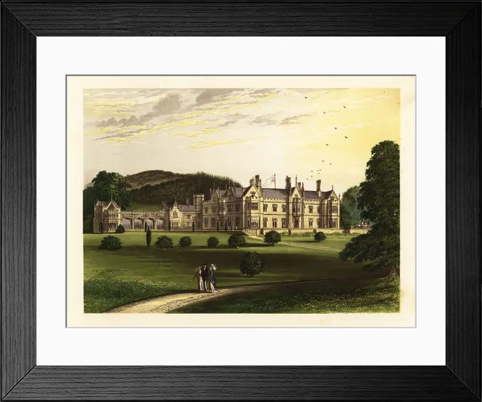 Framed Print : Mamhead House, Devonshire, England Framed Print : Mamhead House, Devonshire, England