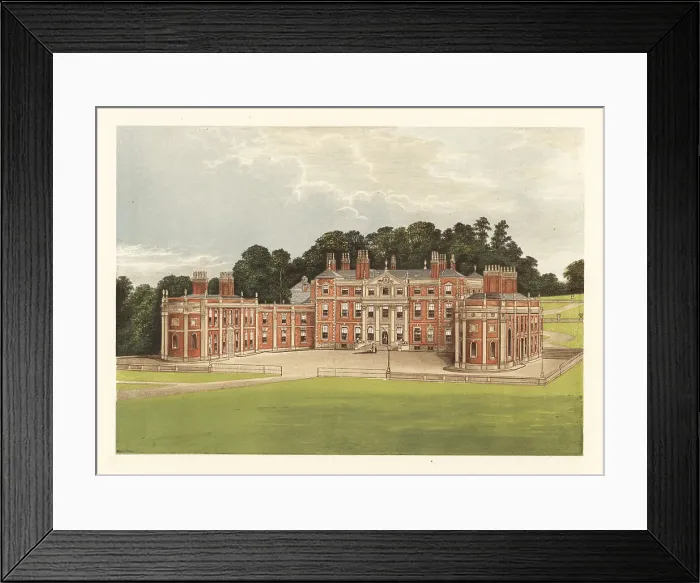 Framed Print : Hawkestone Hall, Shropshire, England Framed Print : Hawkestone Hall, Shropshire, England
