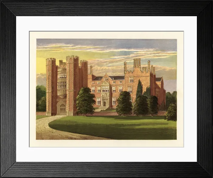 Framed Print : Kirtling Tower, Cambridgeshire, England Framed Print : Kirtling Tower, Cambridgeshire, England