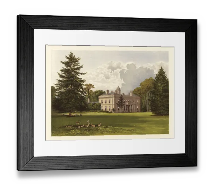 Framed Print : Brockley Hall, Somersetshire, England Framed Print : Brockley Hall, Somersetshire, England