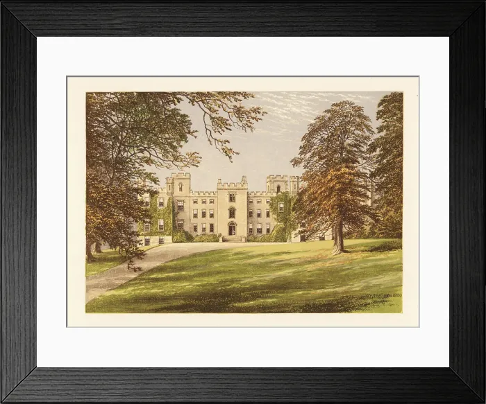 Framed Print : Mulgrave Castle, Yorkshire, England Framed Print : Mulgrave Castle, Yorkshire, England