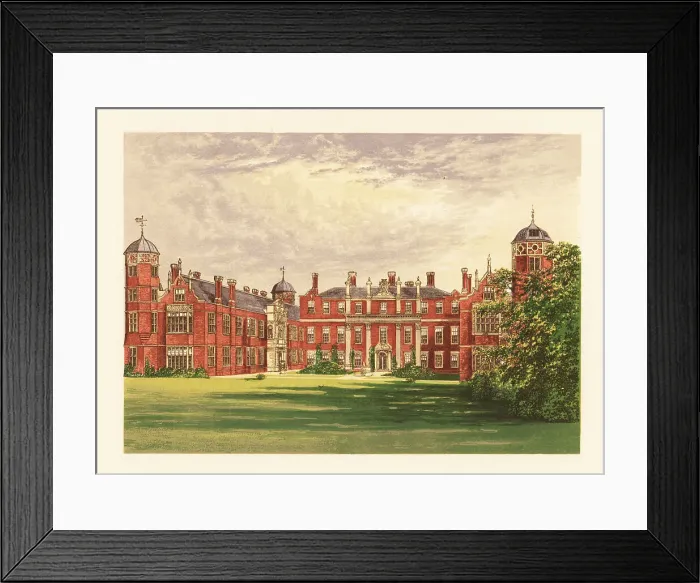 Framed Print : Cobham Hall, Kent, England Framed Print : Cobham Hall, Kent, England
