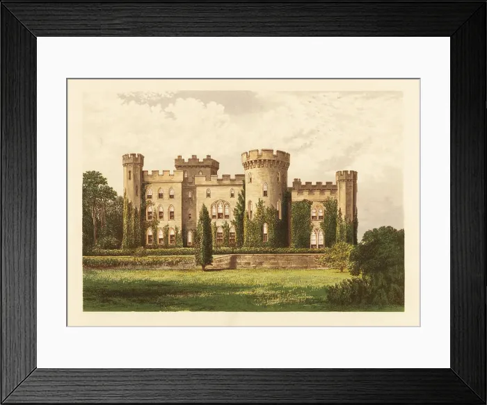 Framed Print : Cholmondeley Castle, Cheshire, England Framed Print : Cholmondeley Castle, Cheshire, England