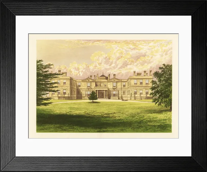 Framed Print : Swithland Hall, Leicestershire, England Framed Print : Swithland Hall, Leicestershire, England