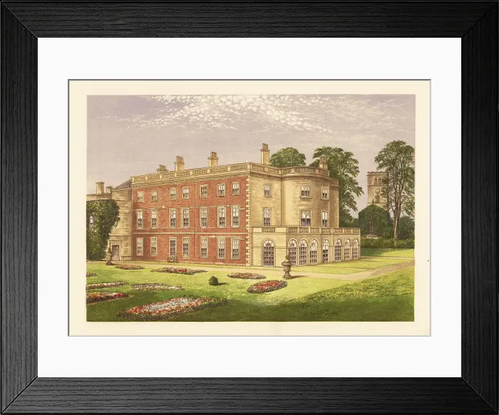 Framed Print : Clifton Hall, Nottingham, England