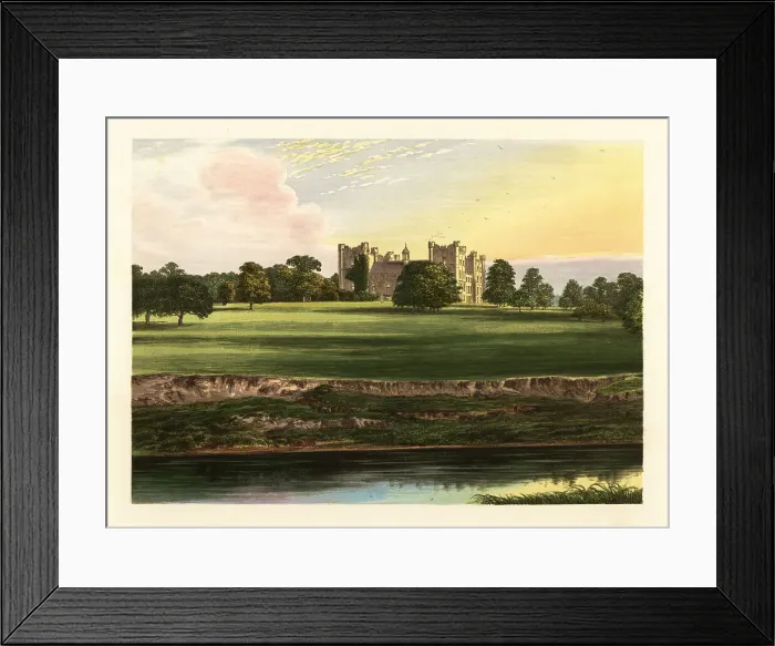 Framed Print : Lumley Castle, Durham, England Framed Print : Lumley Castle, Durham, England