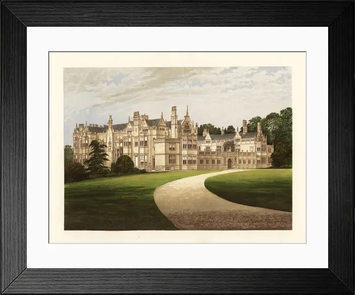 Framed Print : Rushton Hall, Northamptonshire, England Framed Print : Rushton Hall, Northamptonshire, England