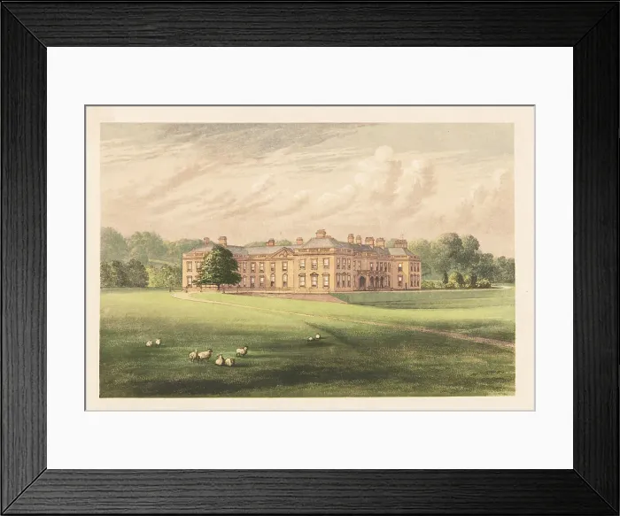 Framed Print : Holme Lacy, Herefordshire, England Framed Print : Holme Lacy, Herefordshire, England