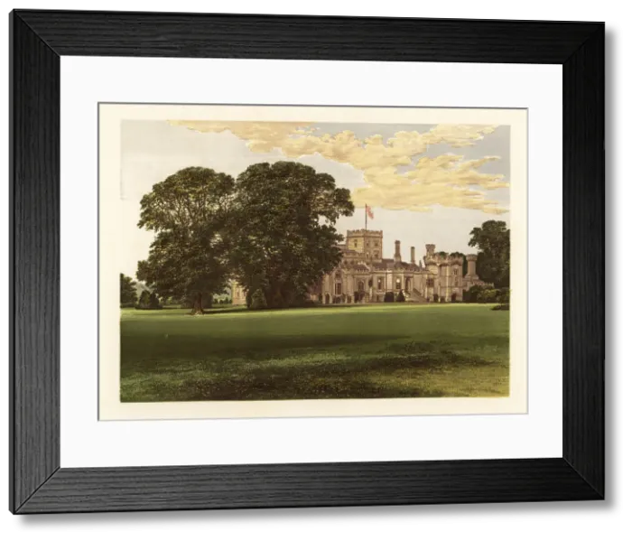 Framed Print : Elton Hall, Northamptonshire, England Framed Print : Elton Hall, Northamptonshire, England