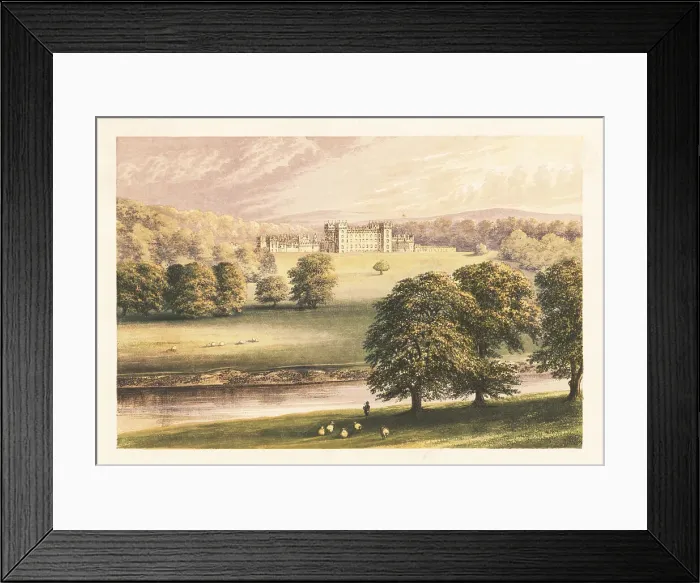 Framed Print : Floors Castle, Roxburghshire, Scotland Framed Print : Floors Castle, Roxburghshire, Scotland