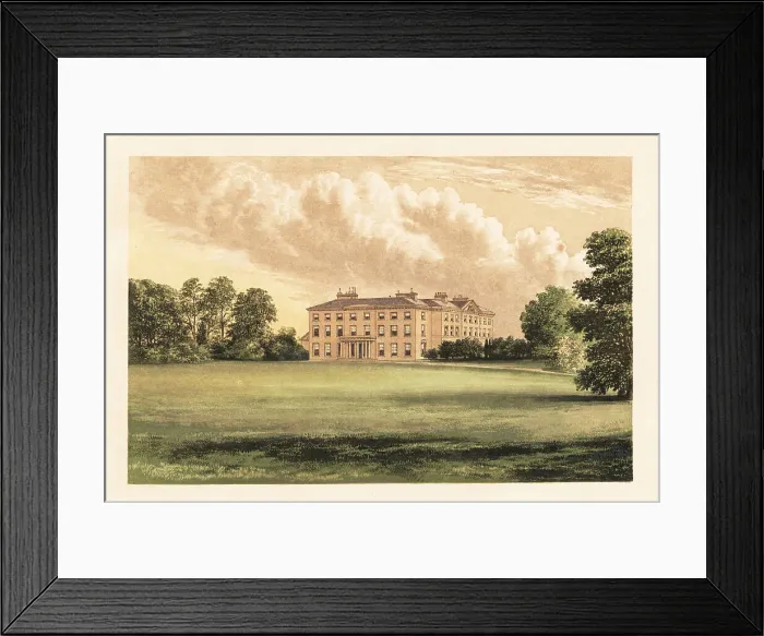 Framed Print : Farnham House, County of Cavan, Ireland Framed Print : Farnham House, County of Cavan, Ireland