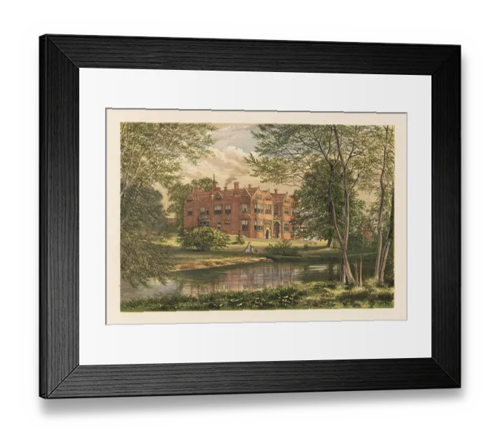 Framed Print : Franks Hall, Farningham, Kent, England Framed Print : Franks Hall, Farningham, Kent, England