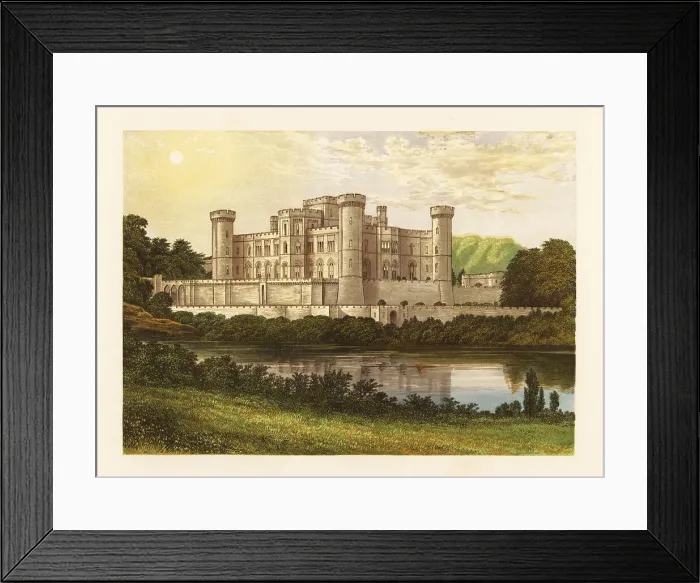 Framed Print : Eastnor Castle, Herefordshire, England Framed Print : Eastnor Castle, Herefordshire, England