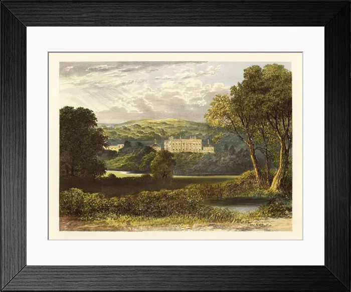 Framed Print : Denton Hall, Yorkshire, England Framed Print : Denton Hall, Yorkshire, England