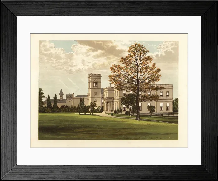 Framed Print : Stowlangtoft Hall, Suffolk, England Framed Print : Stowlangtoft Hall, Suffolk, England