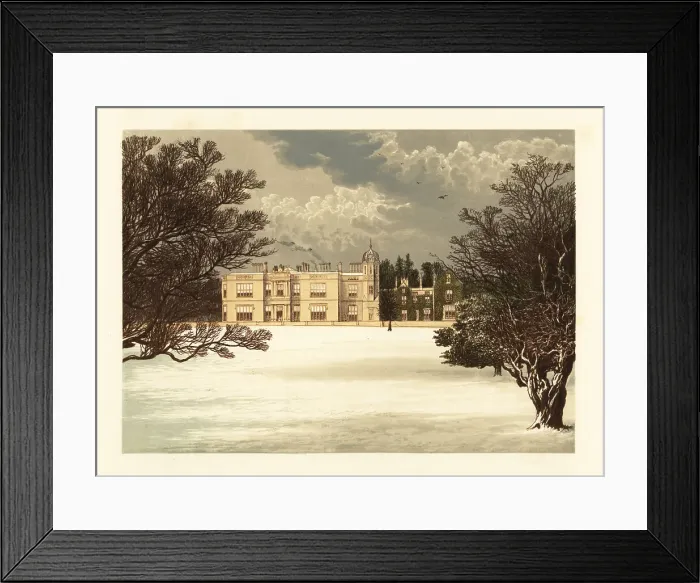 Framed Print : Eshton Hall, Yorkshire, England Framed Print : Eshton Hall, Yorkshire, England