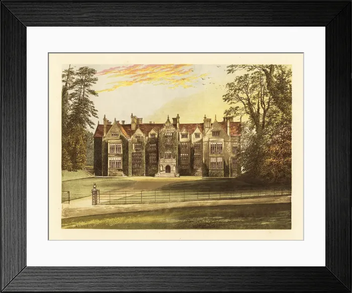 Framed Print : Wroxton Abbey, Oxfordshire, England Framed Print : Wroxton Abbey, Oxfordshire, England