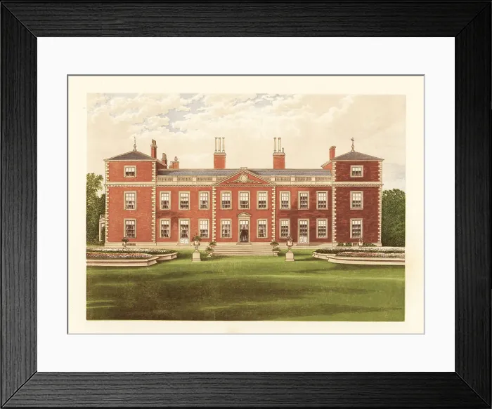 Framed Print : Euston Hall, Suffolk, England Framed Print : Euston Hall, Suffolk, England