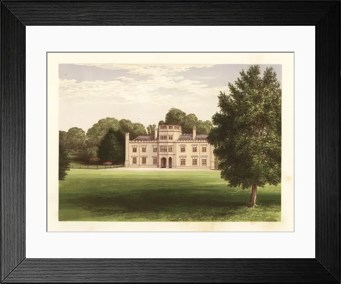 Framed Print : Wolseley Hall, Staffordshire, England Framed Print : Wolseley Hall, Staffordshire, England
