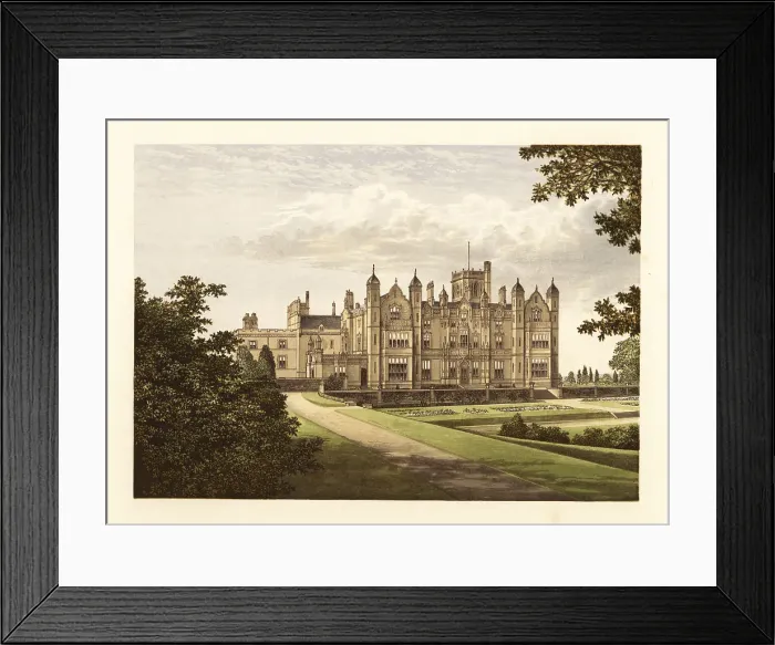 Framed Print : Merevale Hall, Warwickshire, England Framed Print : Merevale Hall, Warwickshire, England