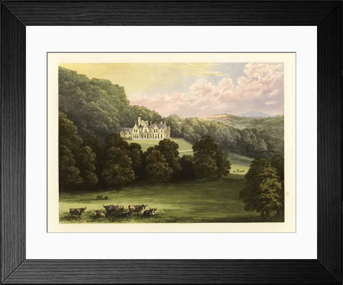 Framed Print : Philiphaugh, Selkirkshire, Scotland Framed Print : Philiphaugh, Selkirkshire, Scotland