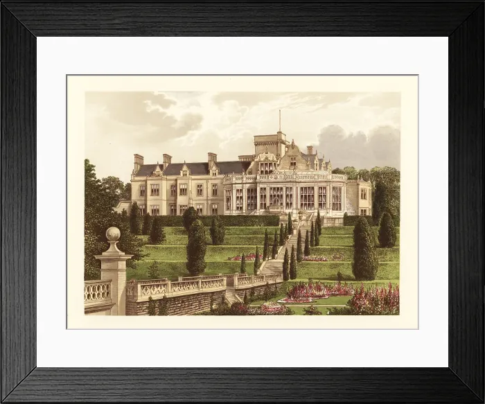 Framed Print : Easton Hall, Lincolnshire, England Framed Print : Easton Hall, Lincolnshire, England
