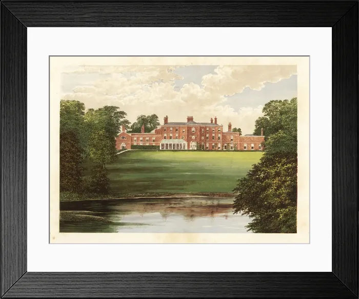 Framed Print : Lawton Hall. Cheshire, England Framed Print : Lawton Hall. Cheshire, England