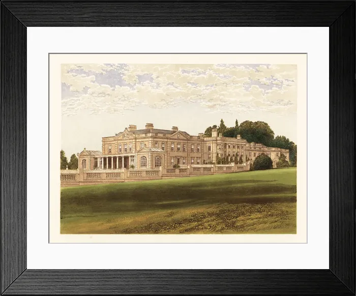 Framed Print : Gunton Park, Suffolk, England Framed Print : Gunton Park, Suffolk, England