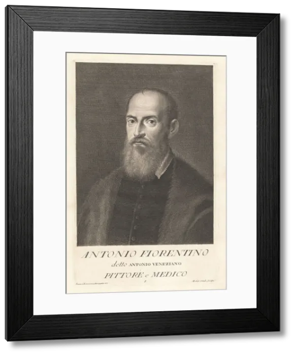 Framed Print : Antonio Fiorentino, or Antonio Veneziano, Italian fresco painter Framed Print : Antonio Fiorentino, or Antonio Veneziano, Italian fresco painter