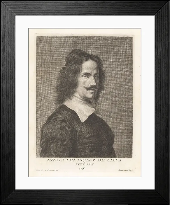 Framed Print : Velazquez, Spanish painter, 1599-1660