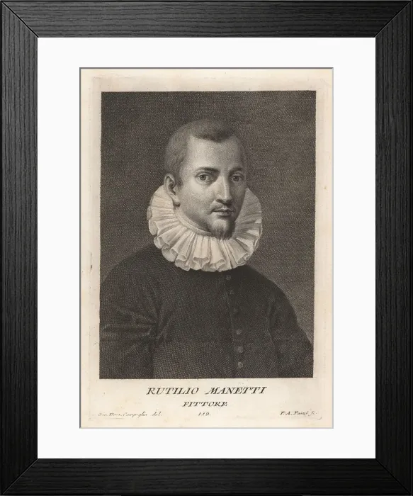 Framed Print : Rutilio di Lorenzo Manetti, Italian painter, 1571-1639 Framed Print : Rutilio di Lorenzo Manetti, Italian painter, 1571-1639